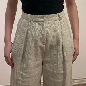 Linen Cotton Blend Banana Republic Dress Pants Size 2 (runs large, fits size 4)